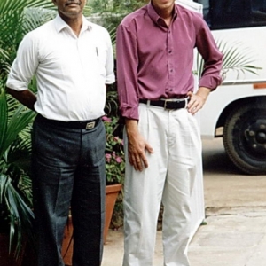 mf makki with late claus hedegaard